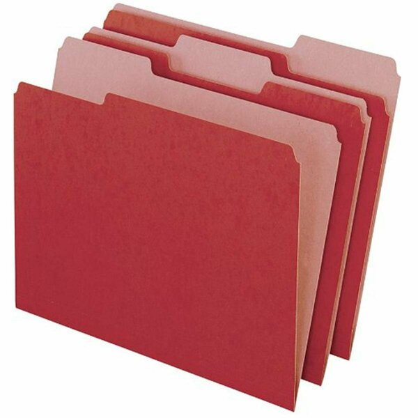 Inkinjection Esselte Corporation  100 Percent Recycled File Folders - Red IN2831532